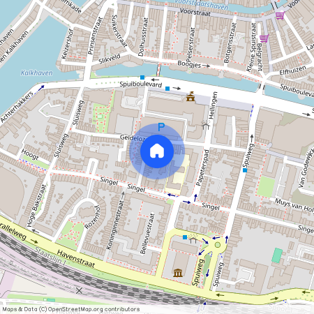 Singel 443-M, Geldelozepad en omgeving, 3311HH, Dordrecht