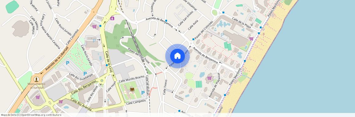 paseo del colorado., Torremolinos (Málaga), Los Álamos | Playamar