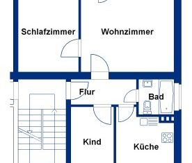 Nur wenige Gehminuten bis in die City: 3-Zimmer-Wohnung im Hellwinkel - Photo 6