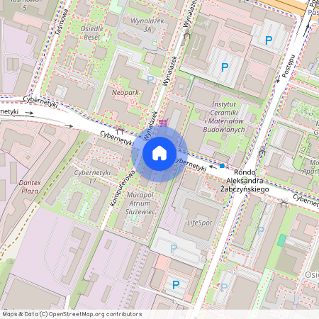 ul. Cybernetyki, Służewiec, Mokotów, Warszawa, mazowieckie