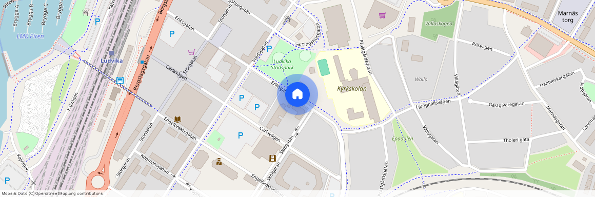Eriksgatan, Ludvika