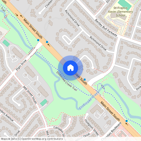 Main street, Ontario, Brampton