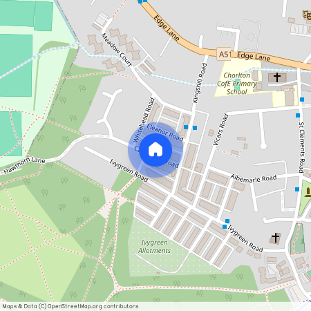 Cartwright Road, Chorlton Green