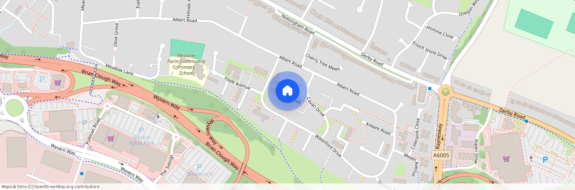 Belfast Walk, Chaddesden, Derby, DE21