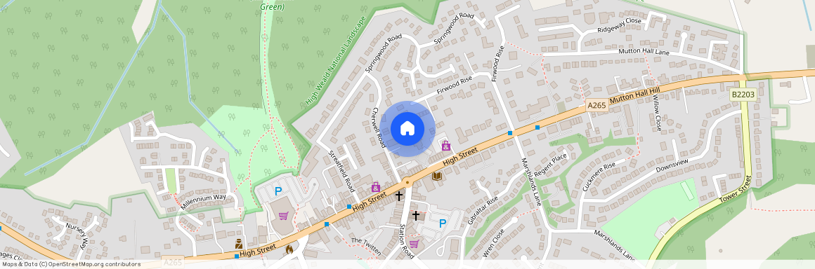 Heathfield town centre