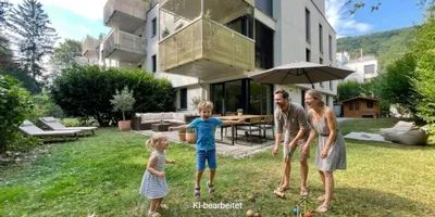 EINMALIG! Familienwohnung mit riesigem Garten am Waldrand + Garage | Neuwaldegg - Foto 3