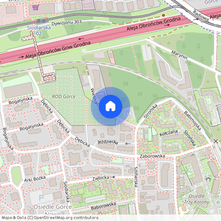 ul. Wieśniacza, Górce, Bemowo, Warszawa, mazowieckie