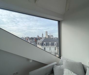 Bemeubeld appartement met fenomenaal zicht over Gent - Foto 4