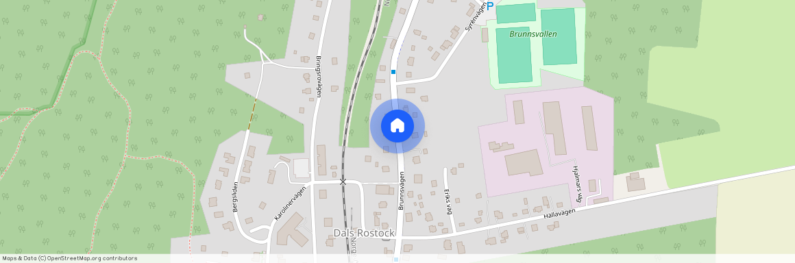 Brunnsvägen, Dals Rostock