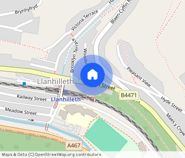 Flat 1 Wesleyan Church, High Street, Llanhilleth - Photo 1