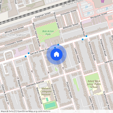 224 Pickering Street Unit# Lower Bach, Toronto