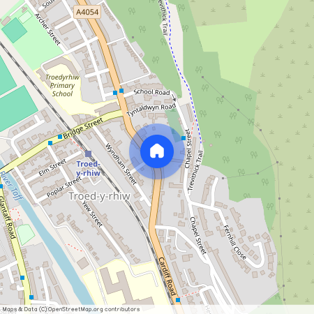 Industrial Terrace, Troedyrhiw, Merthyr Tydfil, CF48