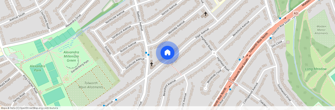 Elgar Avenue, Surbiton