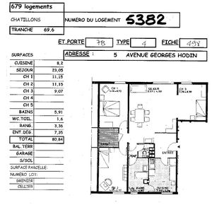 Location appartement T4 80.84m² à Reims (51100) Loyer CC * : 509.51 € Réf : ER.05382 - Photo 3