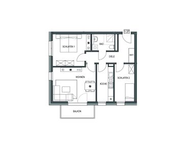 Moderne 3 Zimmerwohnung in ruhiger Lage - Photo 6