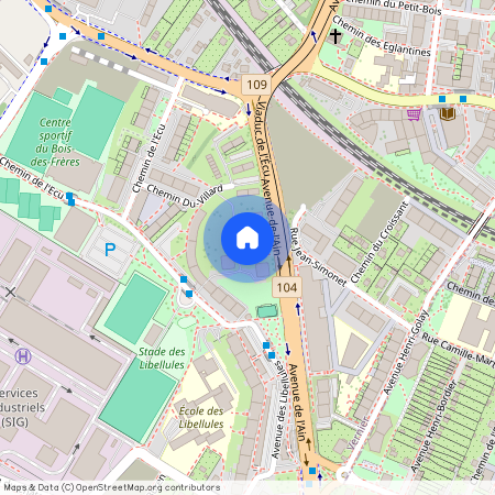 1219, Châtelaine, Chemin de l'Ecu 17 B, 17B