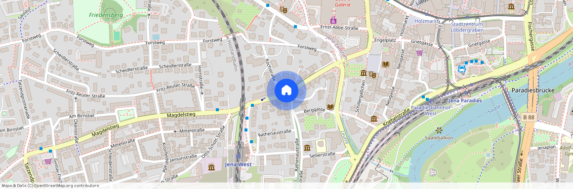 Westbahnhofstraße, 07745, Westbahnhofstraße    Jena