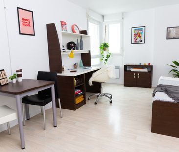 Studio à partir de 17m² meublé et équipé - Photo 5