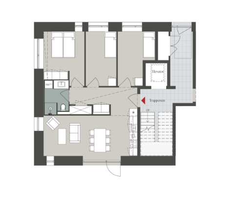 Skøn og lækker 4-værelses lejlighed med terrasse - Photo 1