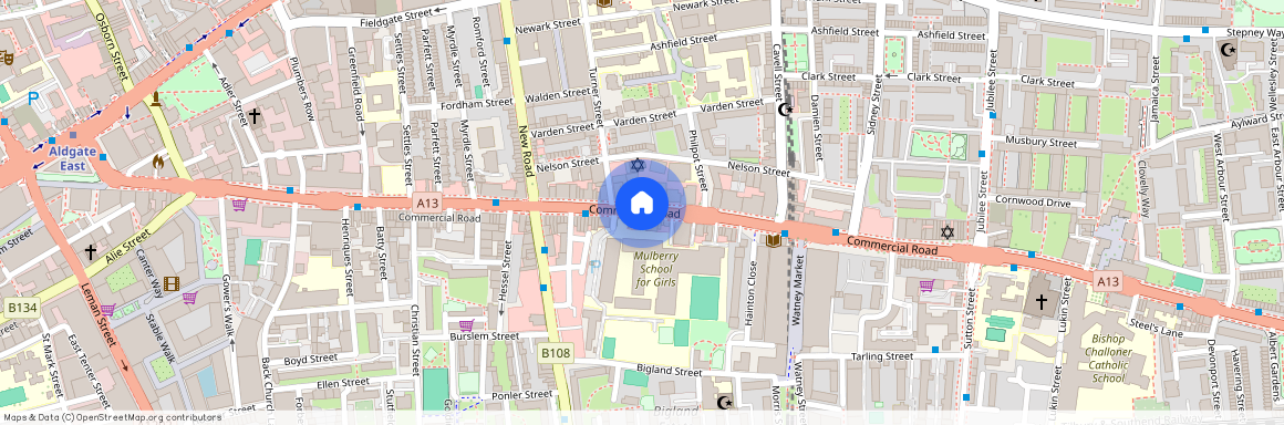 Commercial Road, Whitechapel, E1