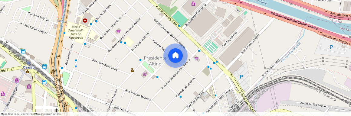 Rua Armenia, 406, Osasco, Osasco - SP, 06210-138, Brazil