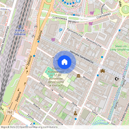 ul. Wspólna, Śródmieście, Kielce, świętokrzyskie