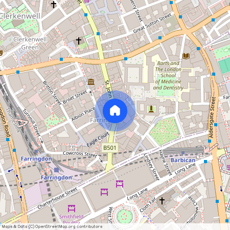 St John Street, Clerkenwell, London, EC1M