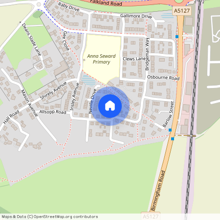 Dixon Close, Lichfield, Staffordshire, WS14