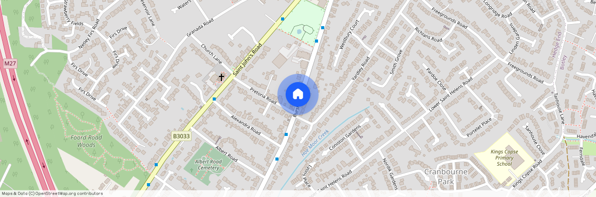 Bursledon Road, Hedge End, Southampton, Hampshire, SO30