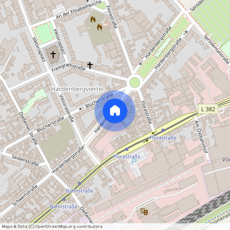 Hardenbergstraße 51, 47799 Krefeld