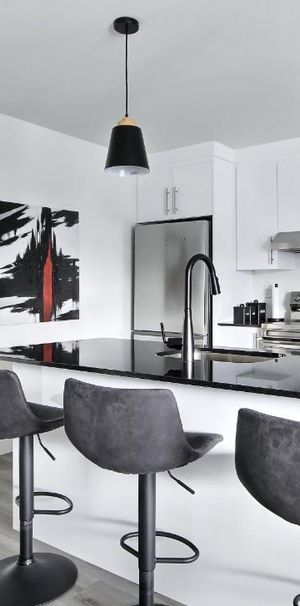 Superbe logement 4 1/2 + bureau à St-Nicolas, 2ème étage, climatisé, 2 STATIONNEMENTS EXTÉRIEURS INCLUS, LIBRE LE 1ier février 2026. - Photo 1