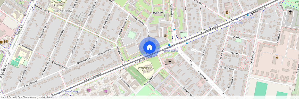 ul. Cześnikowska, Kasztelanów, Grunwald, Poznań, wielkopolskie