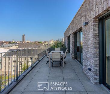 Superbe appartement de 127m2 en roof top avec terrasse - Photo 2