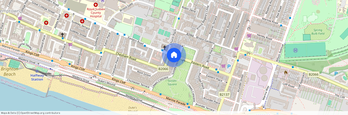 Sussex Square, Brighton, East Sussex, BN2