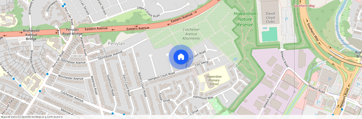 Hampton Court Road, Penylan CF23