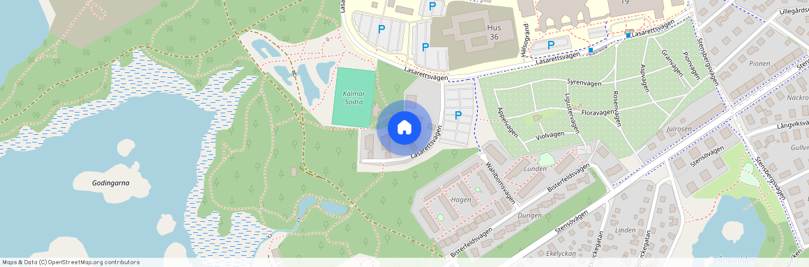 Lasarettsvägen 25 Stensberg, Kalmar