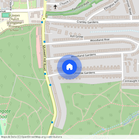 Onslow Gardens, N10