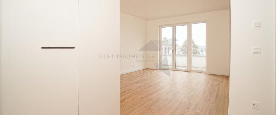 ++ Erstbezug nach Neubau ++ Lichtdurchflutete, energieeffiziente 2-Raum-Whg. mit Südbalkon & EBK - Foto 1