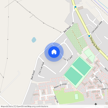 Lon-Y-Llwyn, Nelson, Treharris CF46