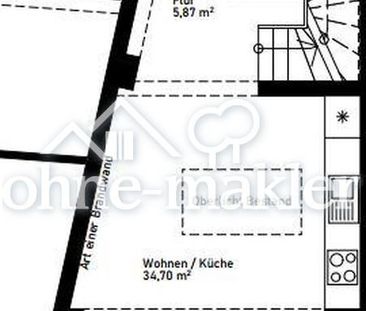 1,5 Zimmer Wohnung mit gehobener Ausstattung in der Neustadt - Foto 3