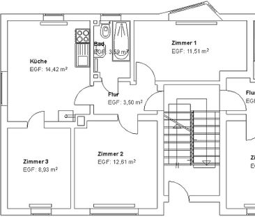 Ruhig gelegene 3 ZKB am Philippinenhof! - Photo 2