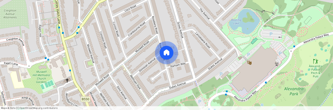 Rosebery Road London N10, London, N10