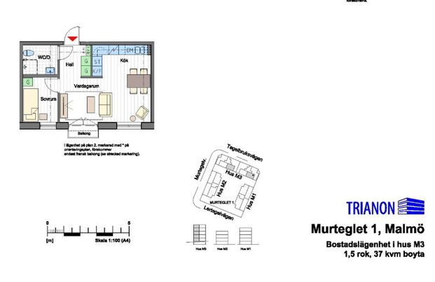 Lertegelvägen 61, Oxievång - Foto 1