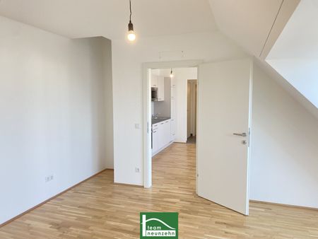 Unbefristete Neubau-Dachgeschosswohnung in Essling mit Einbauküche, Waschtrockner und großer Terrasse! - Foto 2