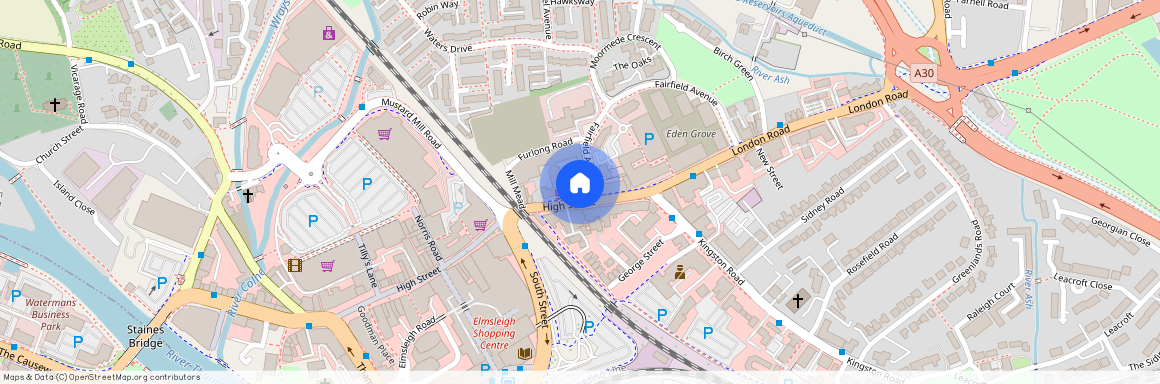 Sandown House, London Square, 124 High Street, Staines-upon-thames, Staines, TW18