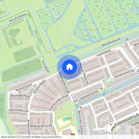 Slot Haamstedepad, 37, Schiedam