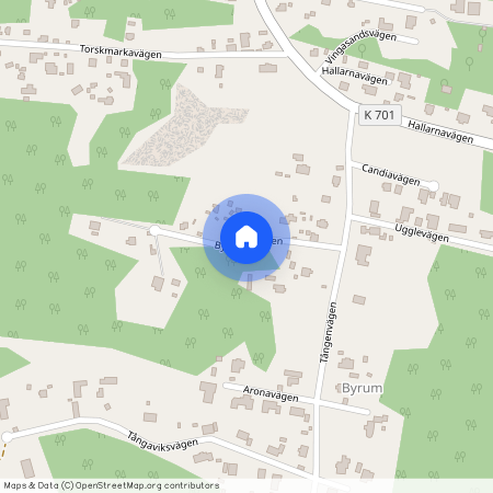 Byarumsvägen, Hasslö