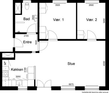 Markedsgade, 8 1. tv., Silkeborg, 8600 - Foto 4