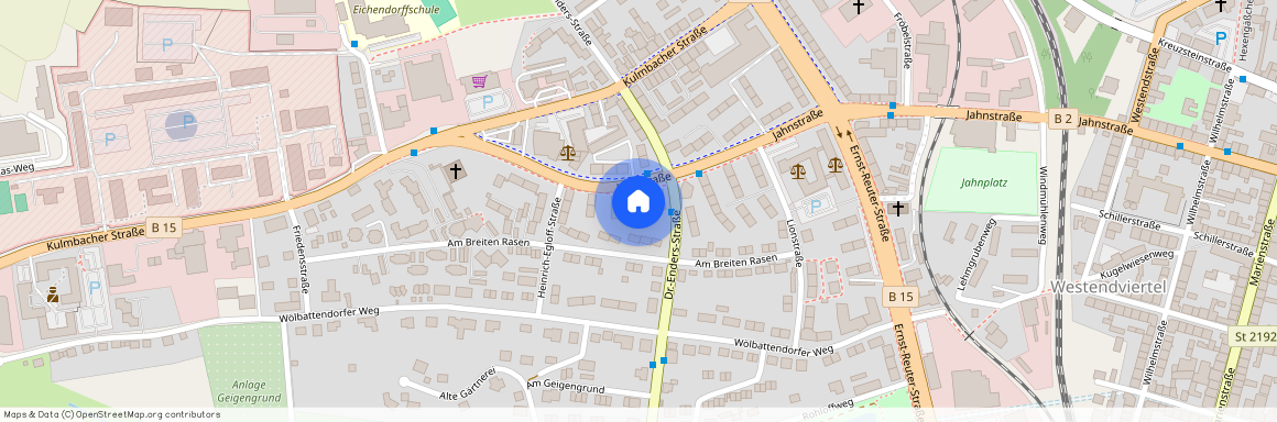 Jahnstr. 43, 95030 Hof