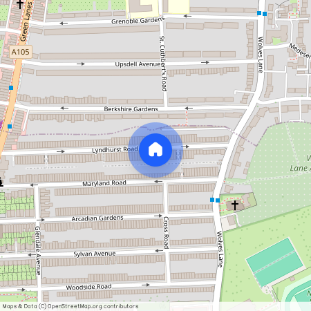 Lyndhurst Road, N22 5AU, London